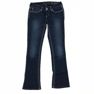 G by Guess women's jeans, US27, dark wash mid rise